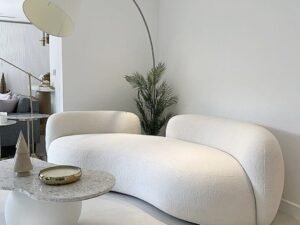 Modern Curved Cloud Sofa