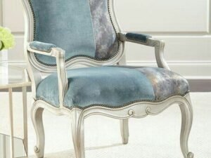 Modern Patchwork Accent Chair