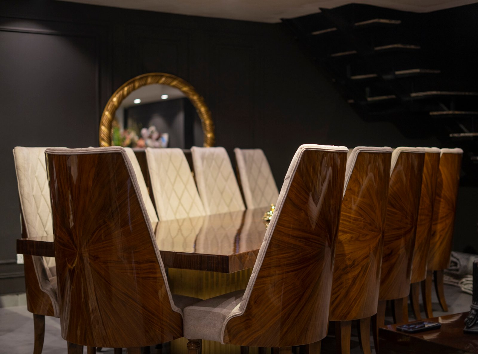 Luxury 12-Seater Dining Table Set - Image 3