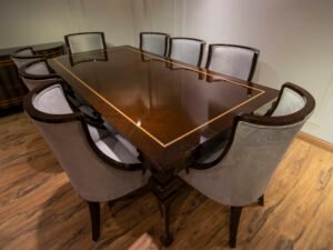 Luxury 8-Seater Dining Table Set