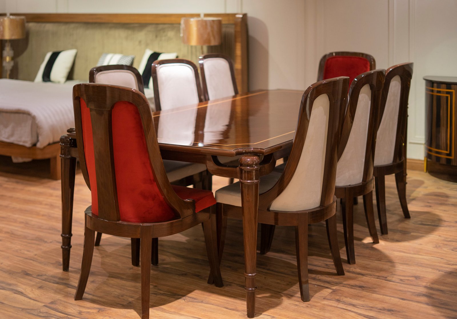 Classic 8-Seater Dining Table Set