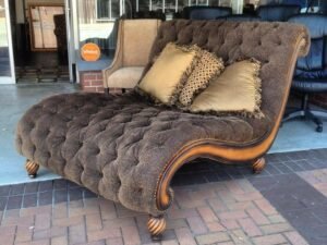 Vintage French Louis XVI Gilded Sofa