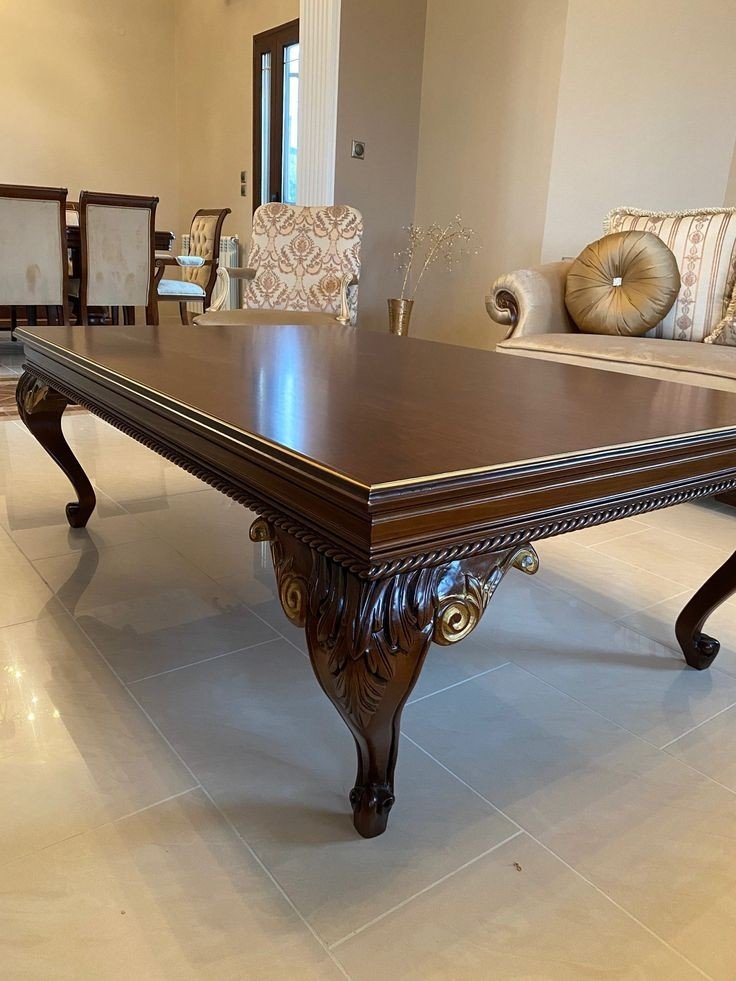 Royal Marble-Top Center Table