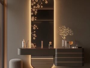 Wall-Mounted Vanity Dressing Table