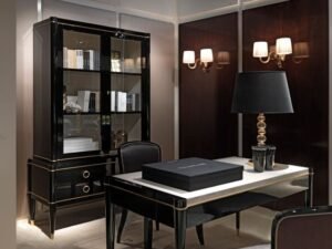 Noir Executive Book Cabinet