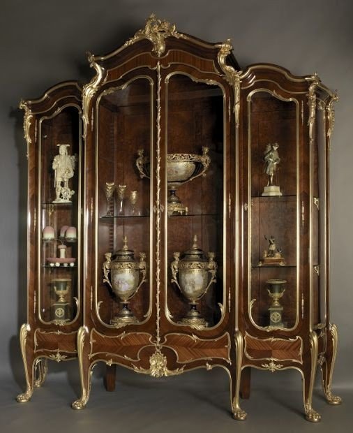 Royal Antique Display Cabinet