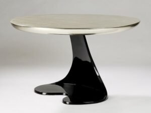 Nero Luxe Contemporary Foyer Table