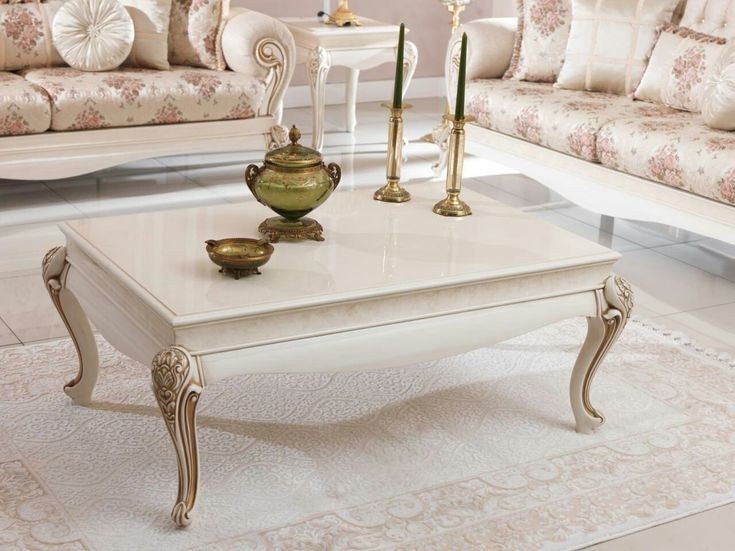 Royal Marble-Top Center Table - Image 5