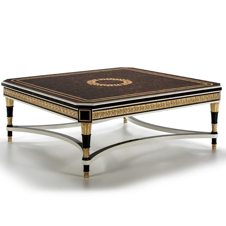 Royal Marble-Top Center Table - Image 2