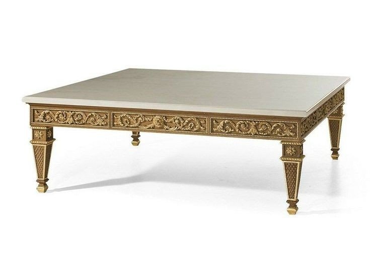 Royal Marble-Top Center Table - Image 3