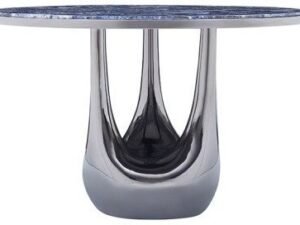 Orion Chrome Luxury Foyer Table