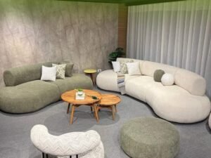 Verde Curve Lounge Sofa Set