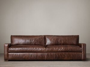 Modular Leather Sectional Lounge Sofa