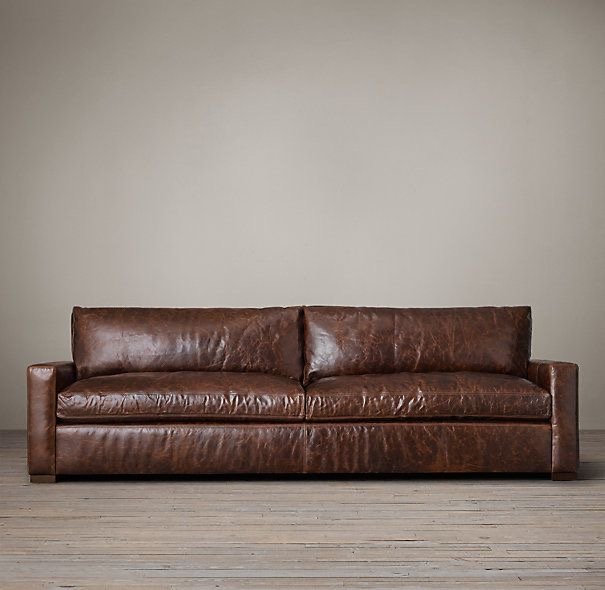 Modular Leather Sectional Lounge Sofa
