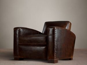 Classic Leather Club Armchair