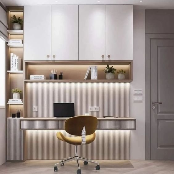 Study Table With Bookshelf & Storage Drawers - Image 2