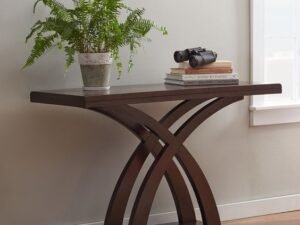 Arcus Wooden Console Table