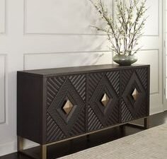 Milano Geometric Luxury Sideboard