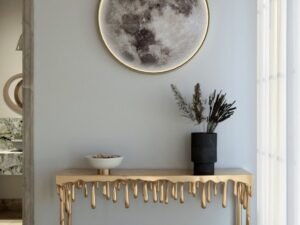 Sculptural Console Table