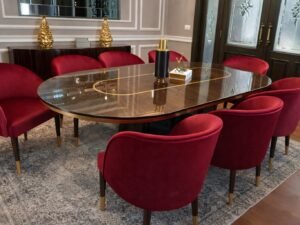 Rosso Imperia Luxury Dining Ensemble