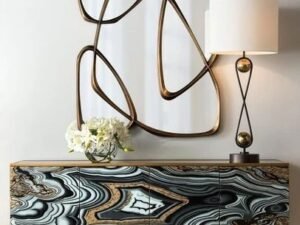 Aurora Luxe Console Cabinet