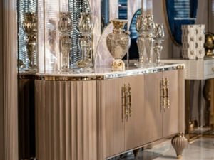 Elegant Contemporary Console Cabinet